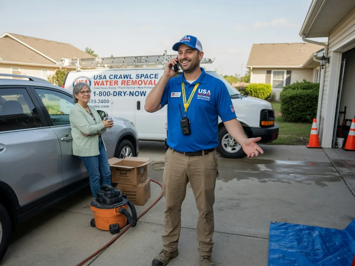 Crawl Space Water Removal Vidalia, GA FAQs
